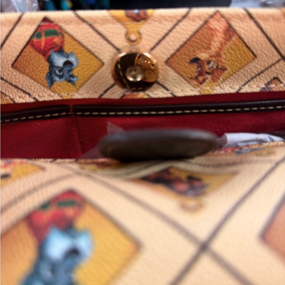 Dooney & Bourke Disney Lady & The Tramp Lady Gia Satchel NWT - Picture 9 of 14